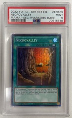 Necrovalley - MAMA-EN109 - Secret Pharaohs Rare - PSA 9